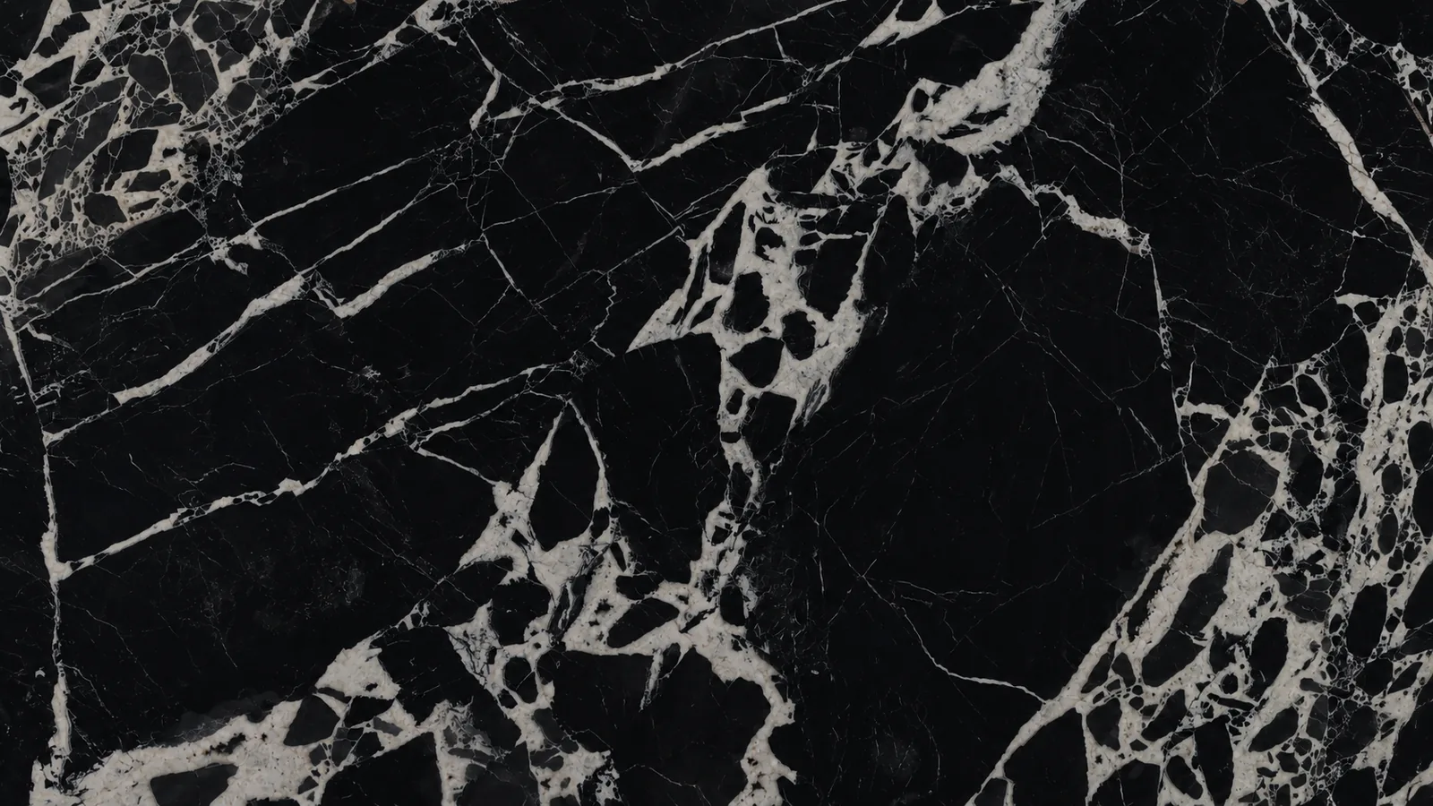 Noir Grand Antique Black Marble Tiles For Dining Tops thumbnail 1