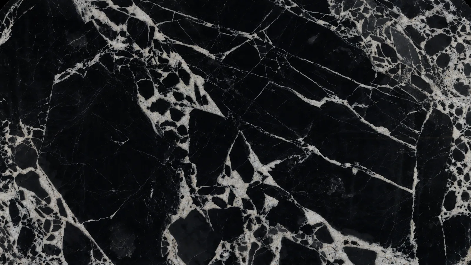 Noir Grand Antique Black Marble Tiles For Dining Tops thumbnail 2