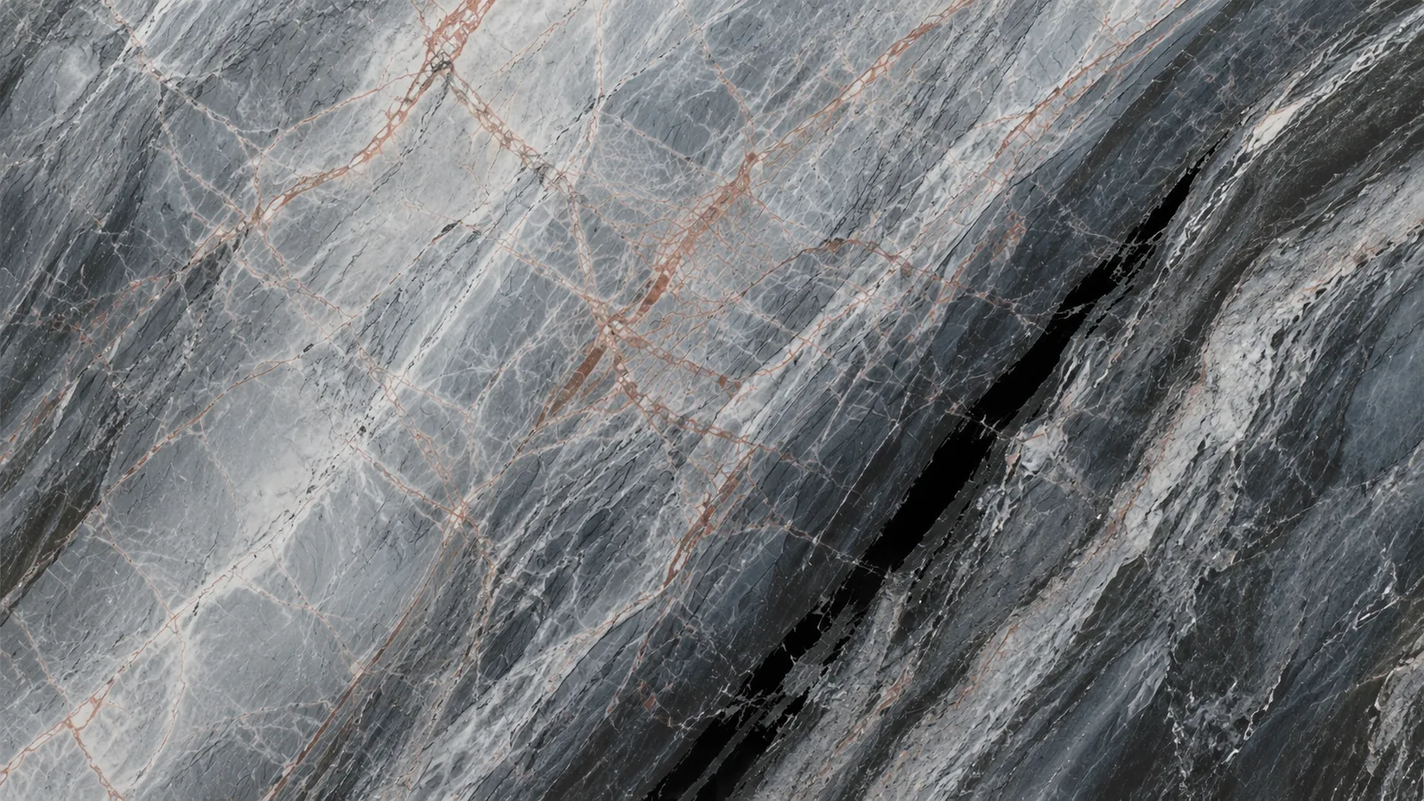 Ink Wash Jiangnan Grey Marble Tiles For Dining Tops thumbnail 4