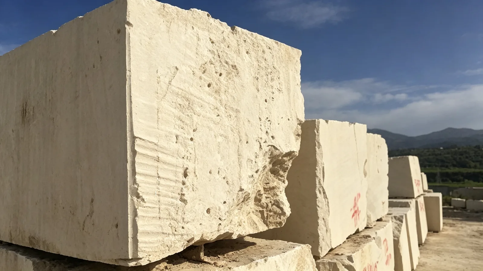 Beige Limestone Blocks For  Landscaping and Wall thumbnail 4