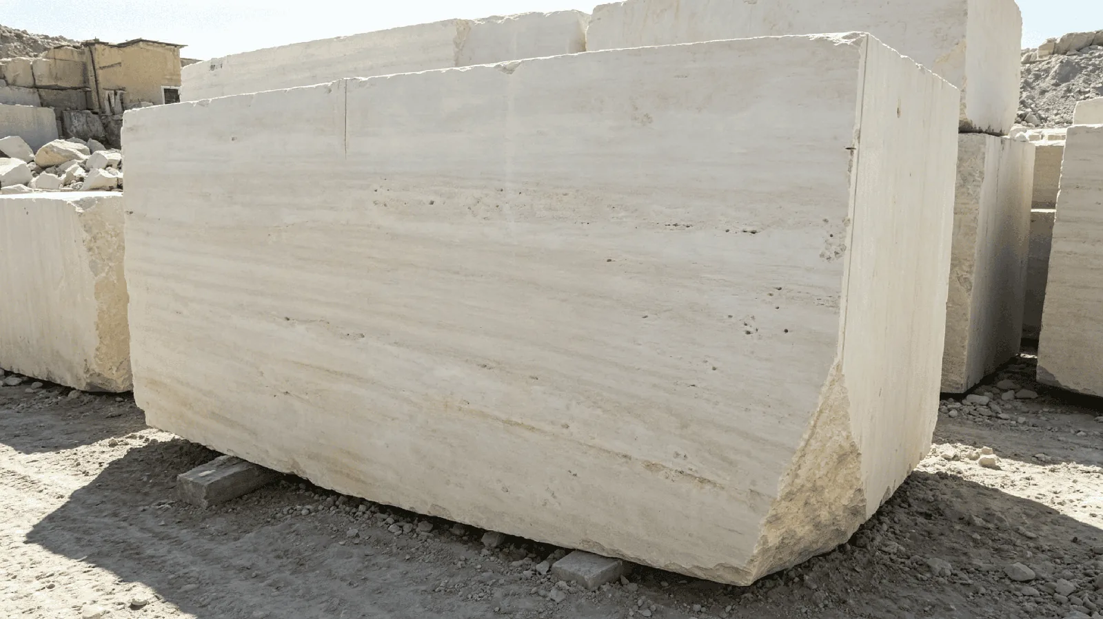Travertino Beige Navona Travertine Block For Flooring and Wall thumbnail 3