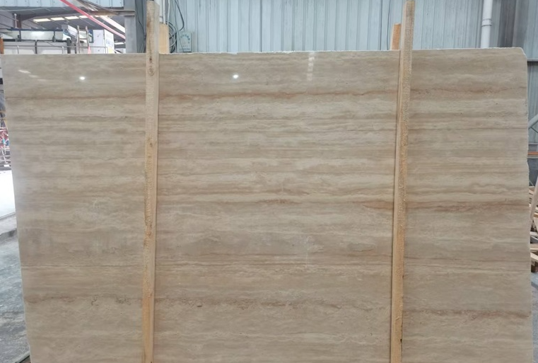 Beige Travertine Slabs For Flooring or Hotel decoration thumbnail 3