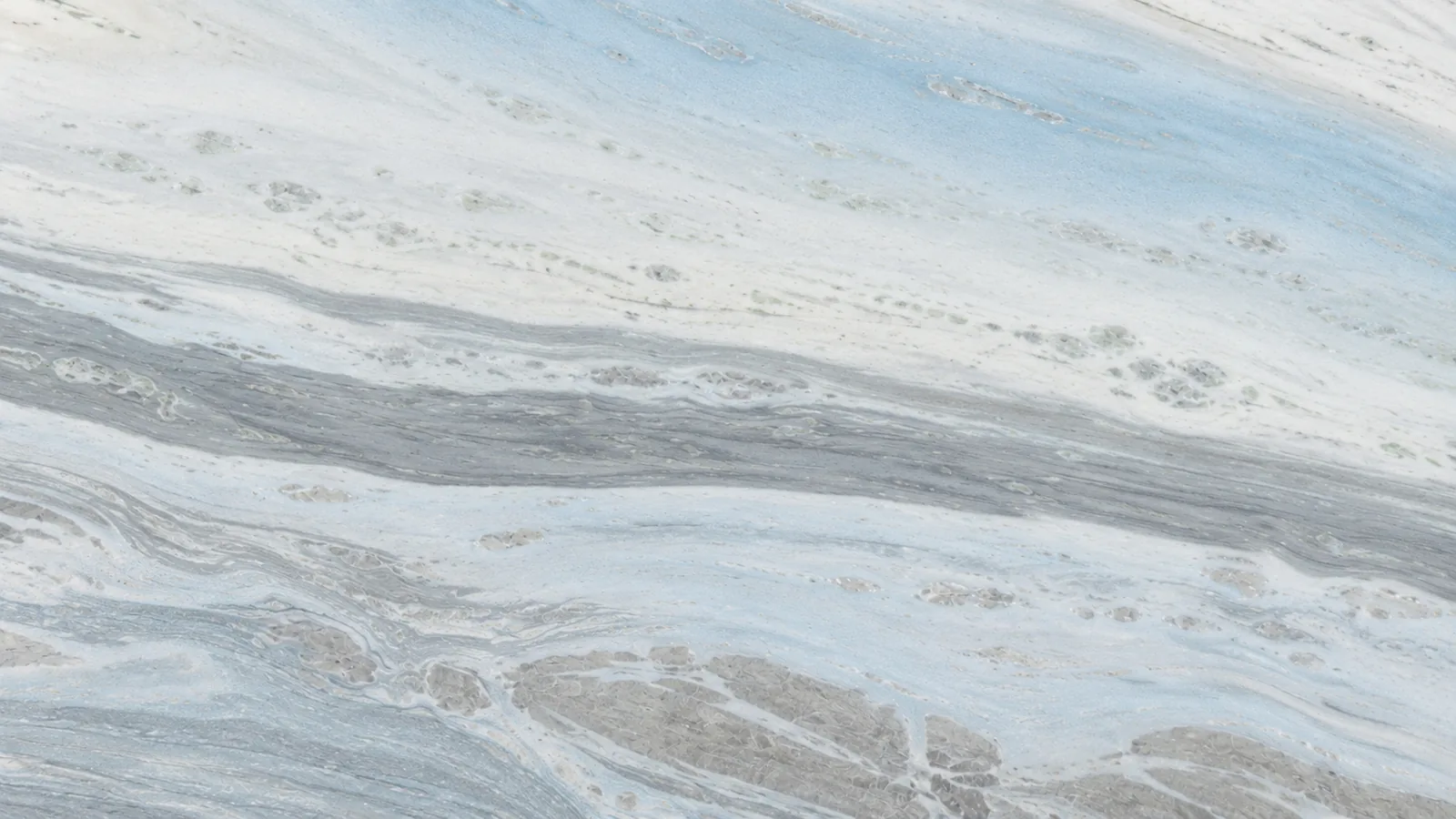 Grey Color Landscape Marble Slabs For Flooring and Wall thumbnail 4