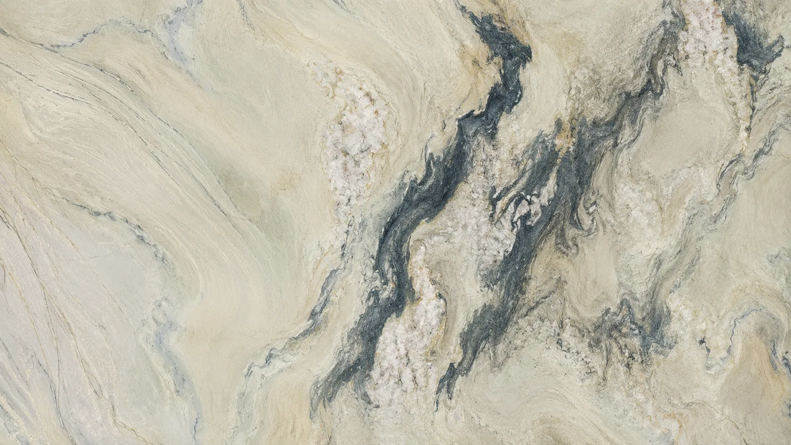 Grey Color Shanshui Qiuming Marble  Slabs  For Countertops and Wall thumbnail 2
