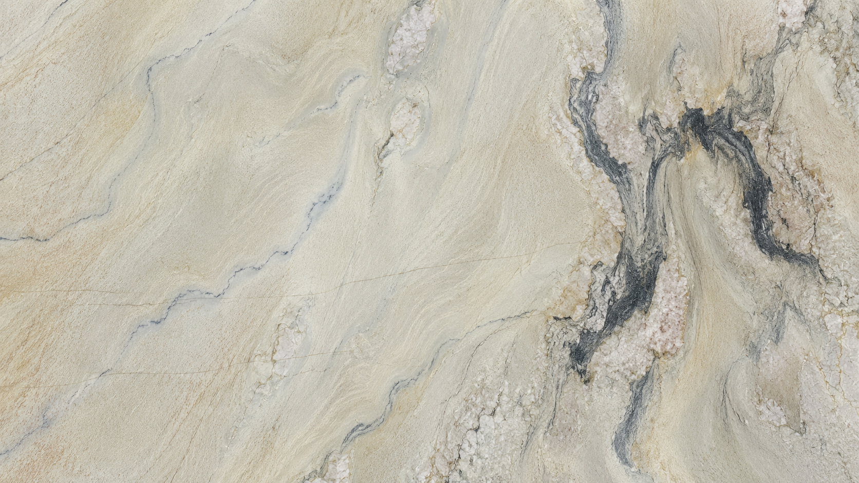 Grey Color Shanshui Qiuming Marble  Slabs (Autumn Landscape Echo Marble)