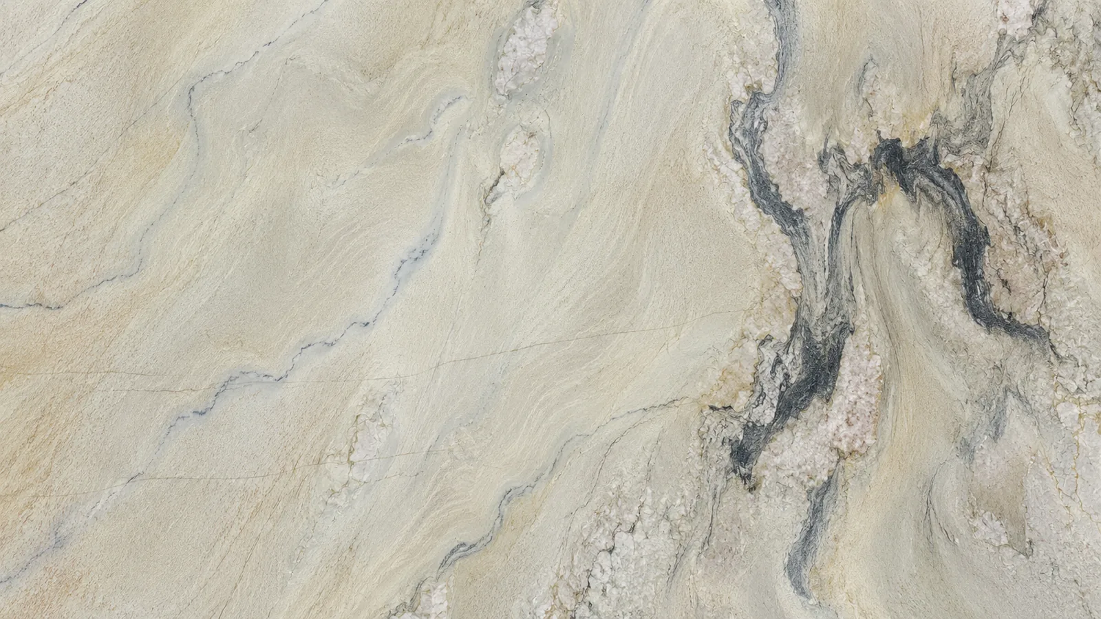 Grey Color Shanshui Qiuming Marble  Slabs  For Countertops and Wall