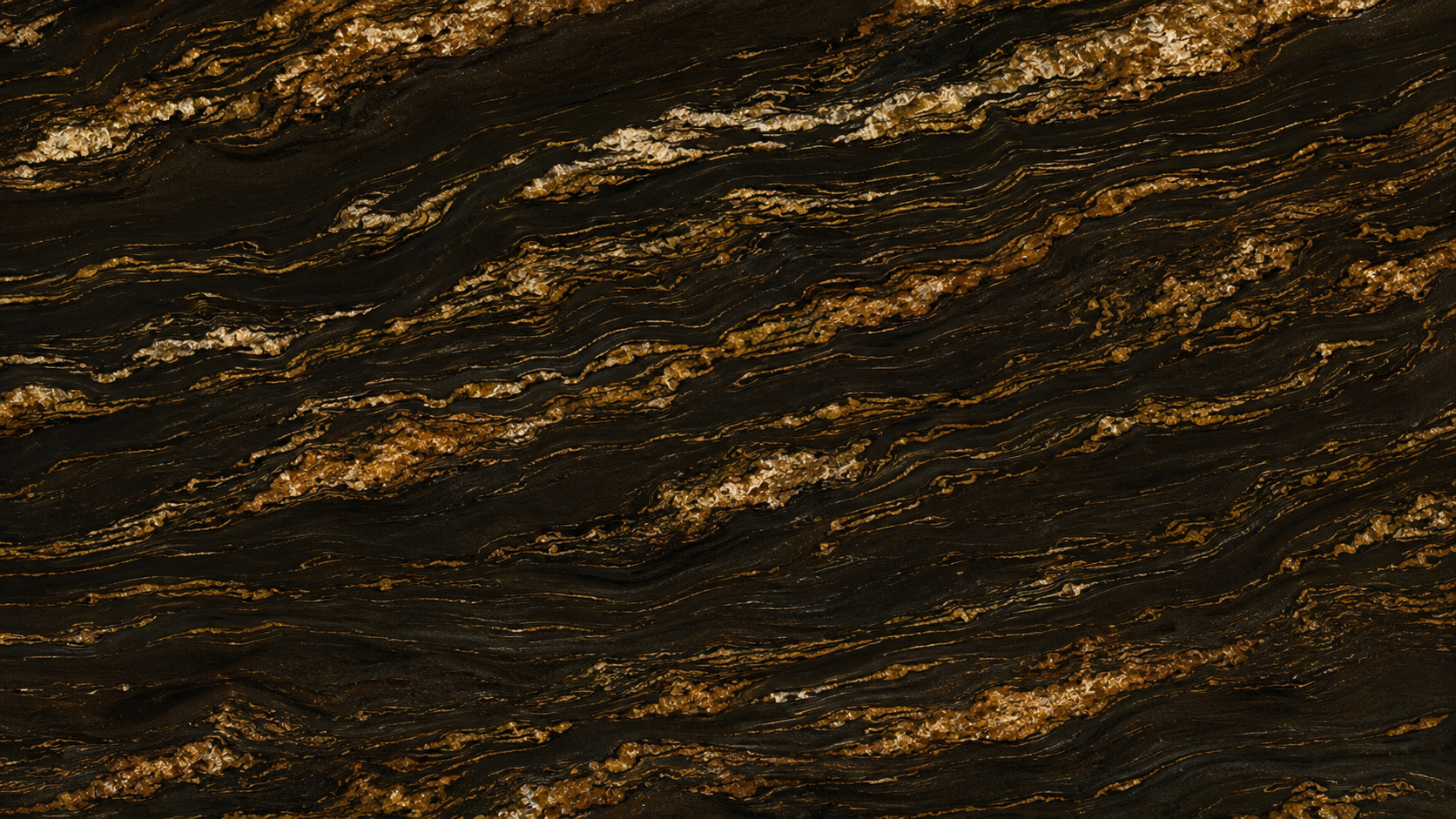 Black Color Golden Silk Marble Slabs