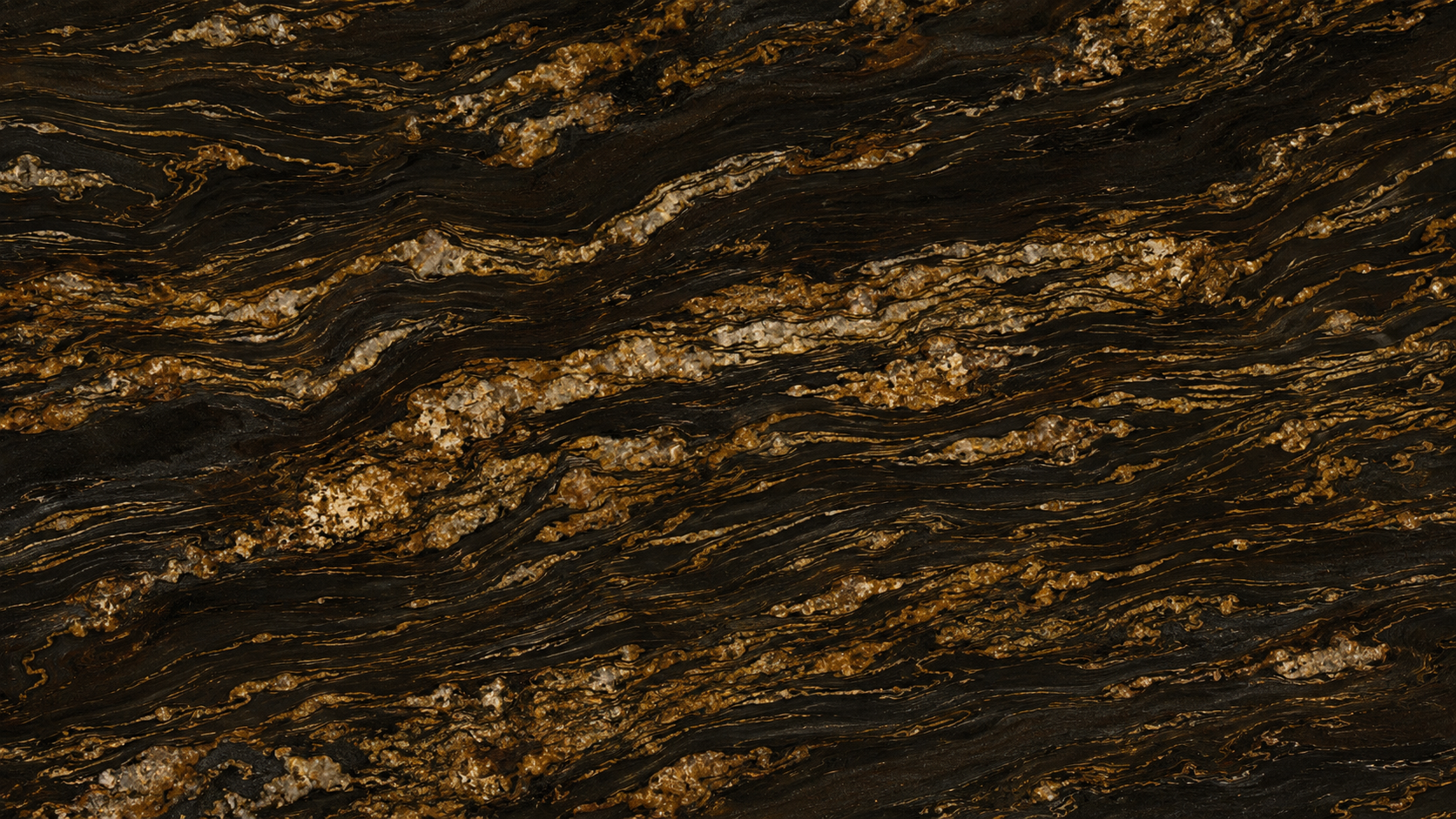 Black Color Golden Silk Marble Slabs thumbnail 4