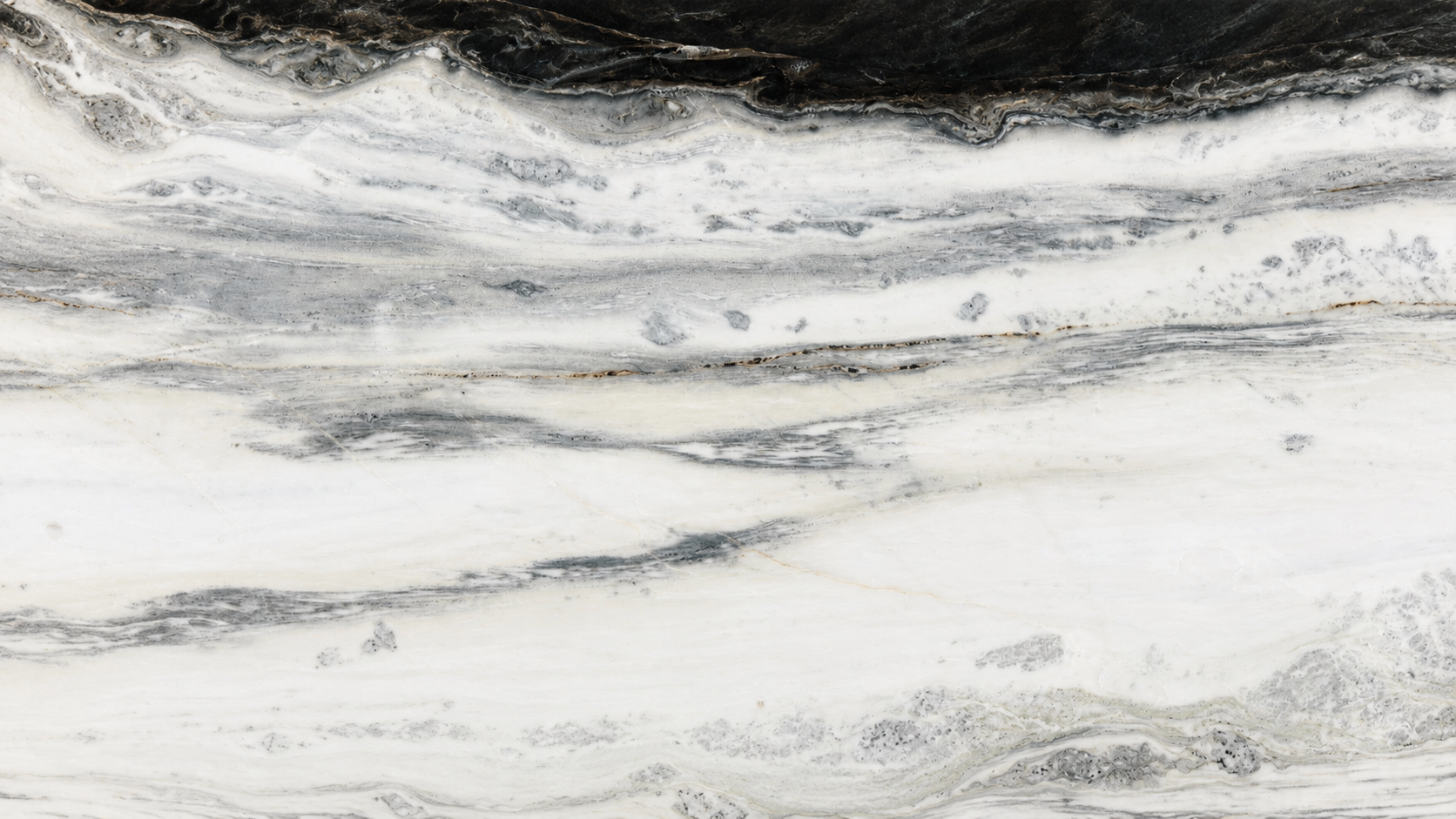 Brazilian Panda White Marble Slabs For Countertops and Stair steps