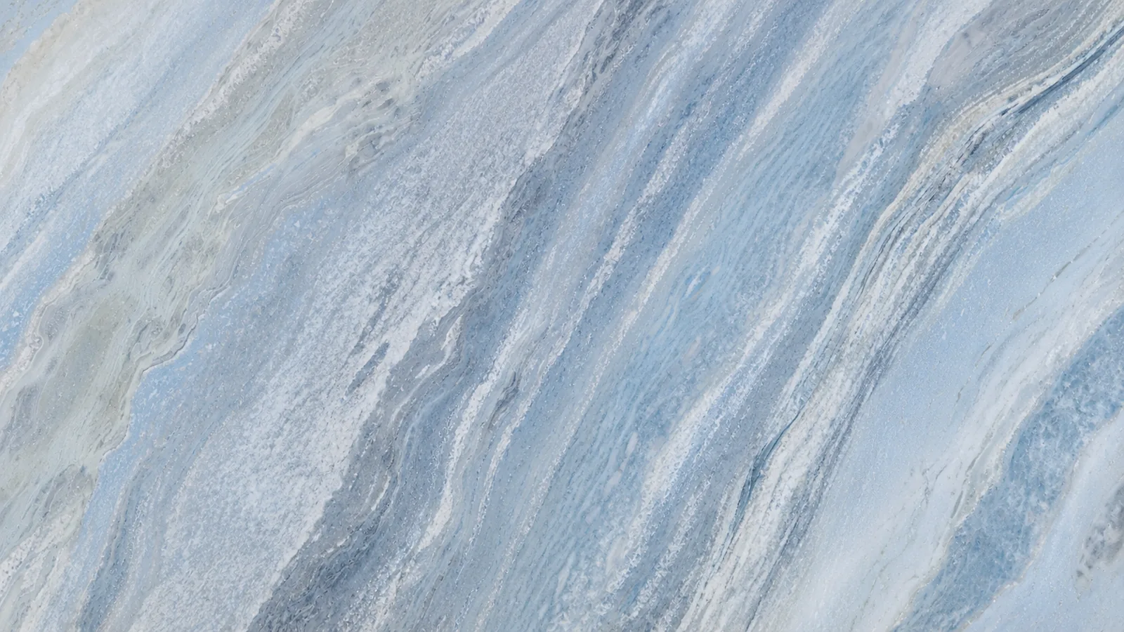 Blue Crystal Quartzite Luxury Slabs For Dining Tops