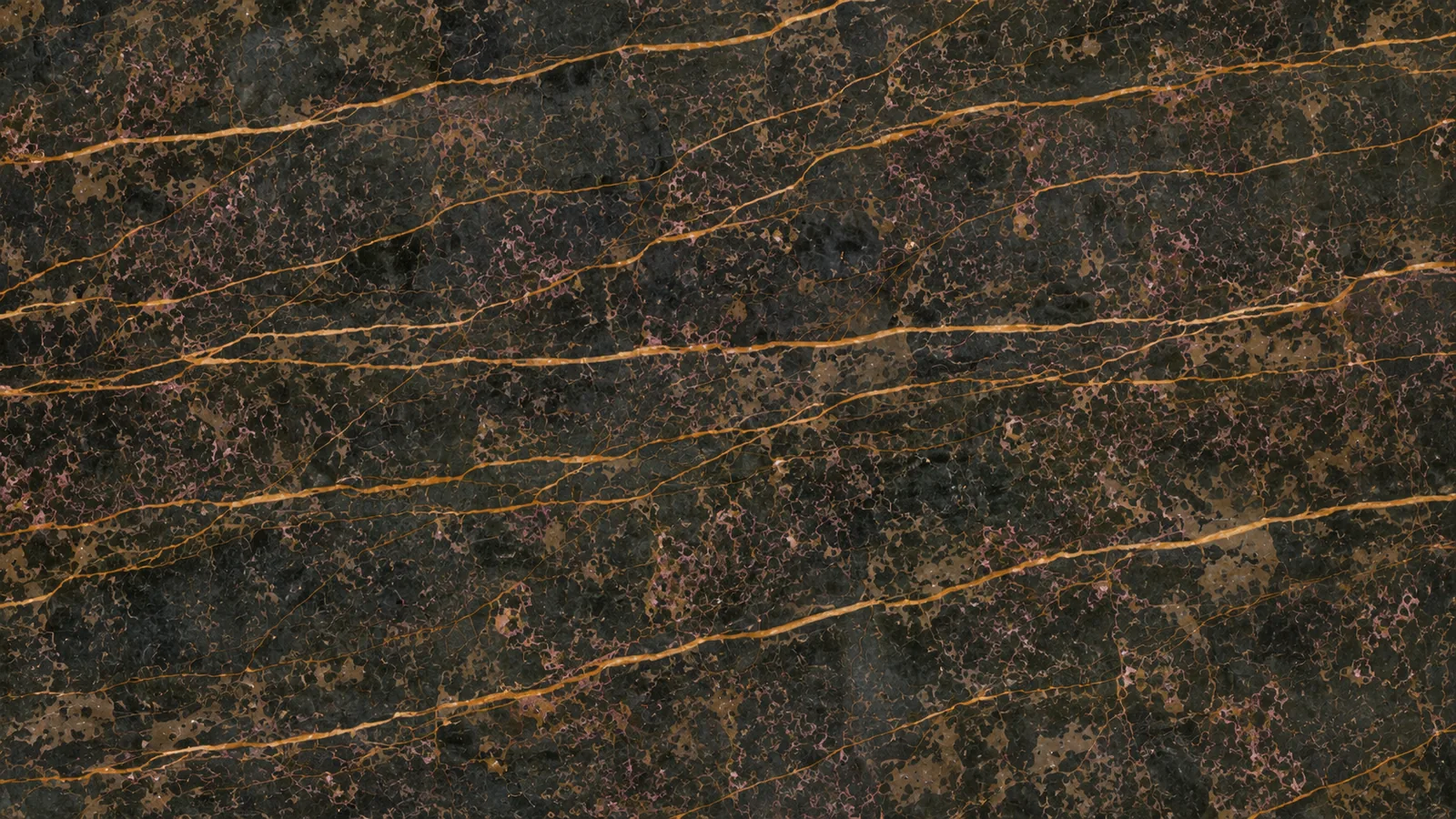 Laurent Black Gold Marble Slabs For Flooring and Wall