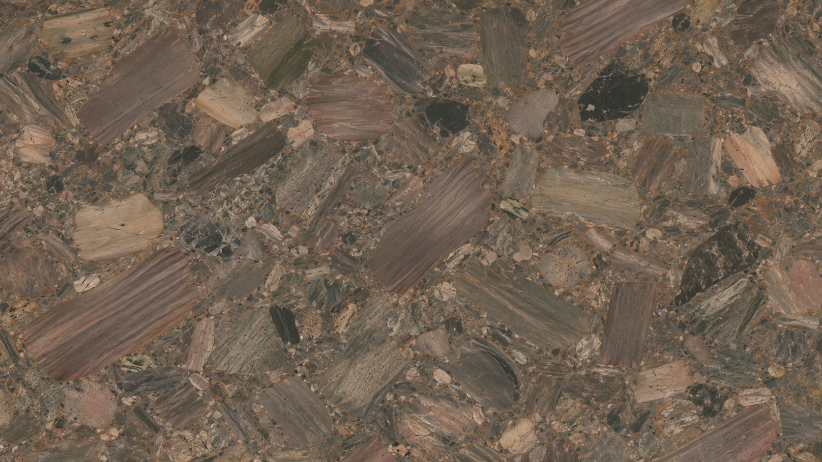 Excalibur Brown Quartzite Luxury Slabs For Interior Feature Walls