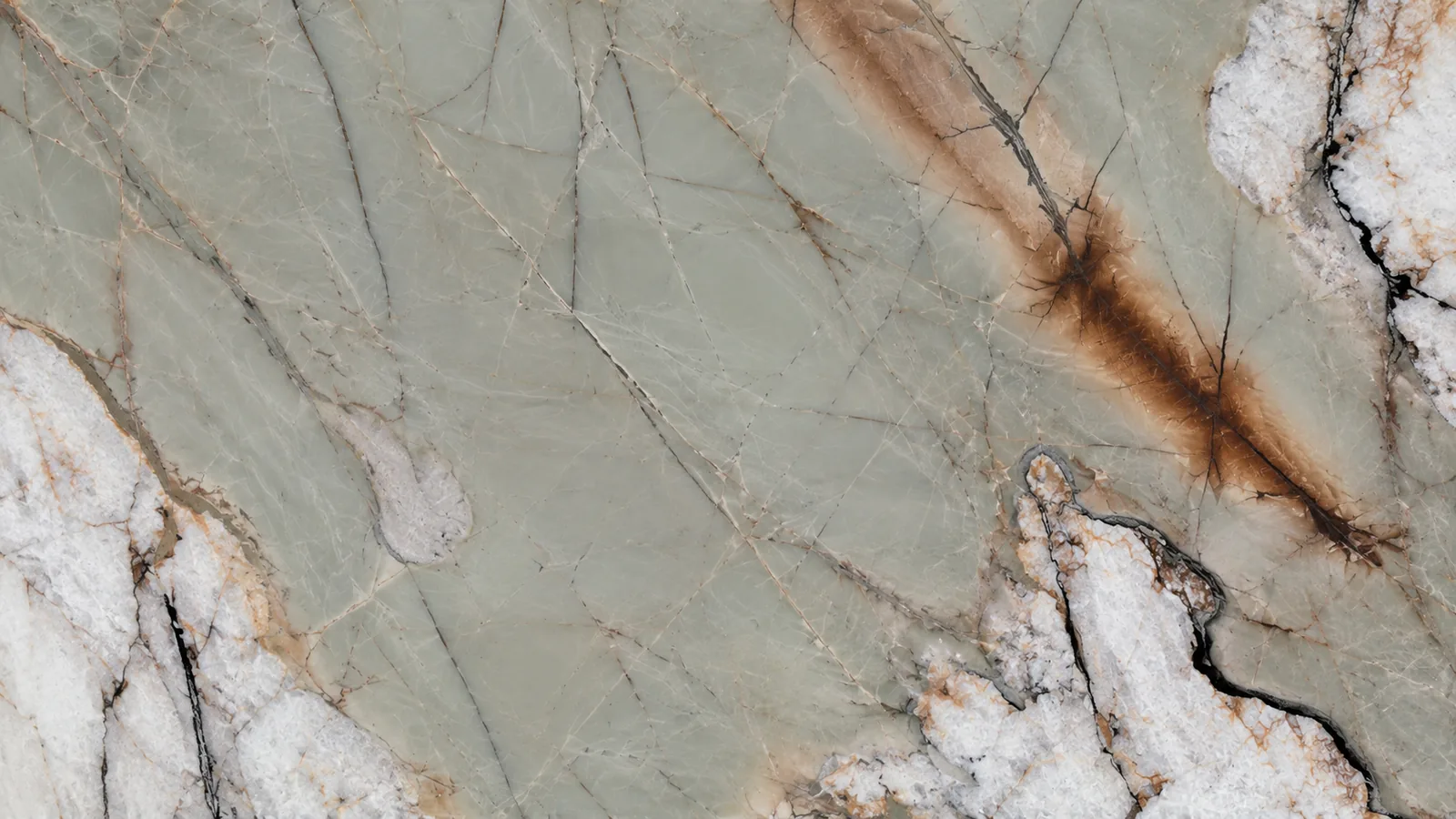 Tiffany Green Quartzite Luxury Slabs For Dining Tops