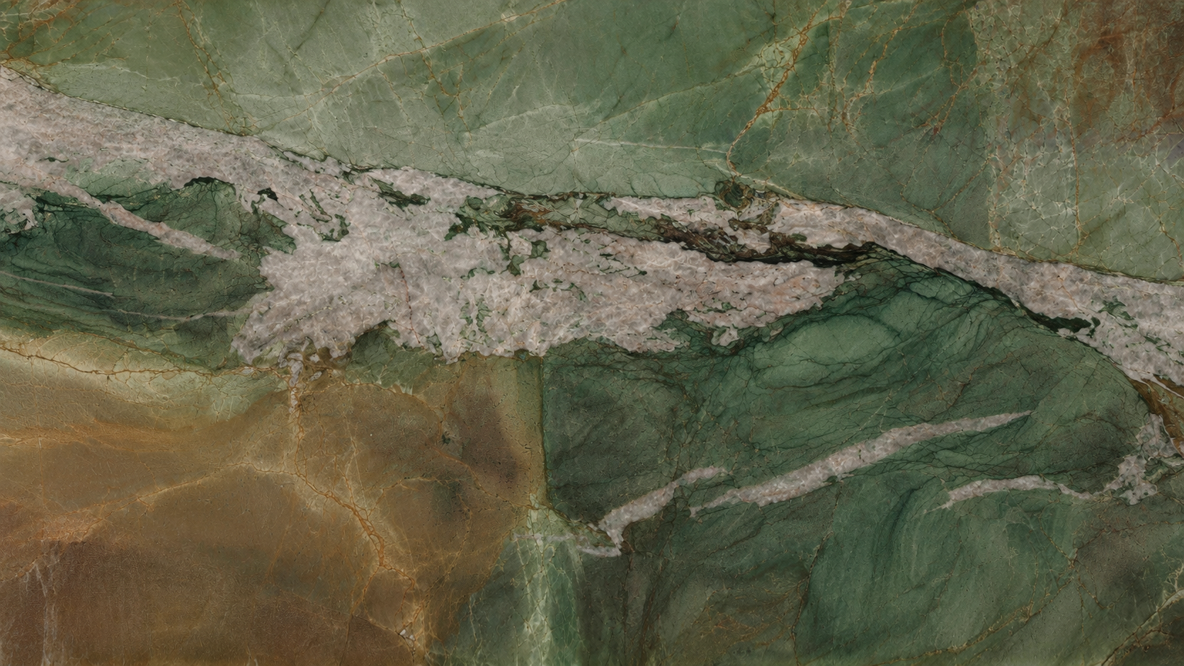 Patek Green Quartzite Luxury Slabs For Kitchen Islands,