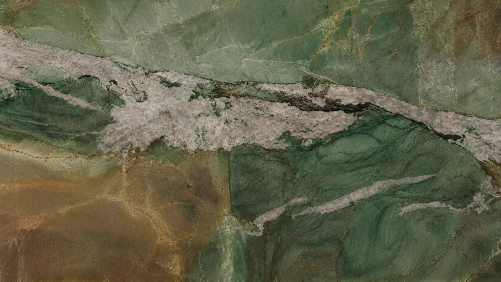 Patek Green Quartzite Luxury Slabs For Kitchen Islands,
