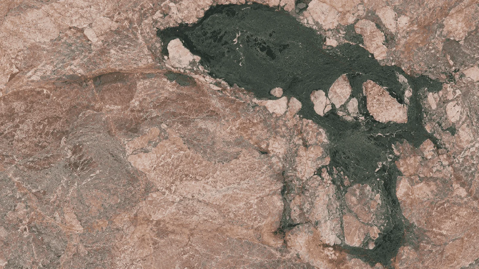 Four‑Season Pink Green Marble Slabs For wall