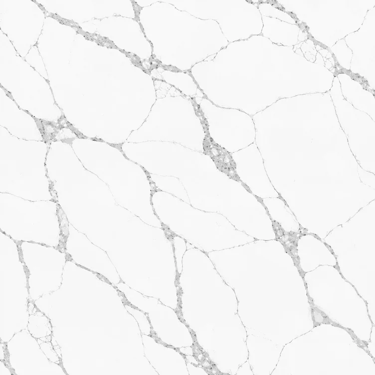 Calacatta White Quartz Slabs For Kichen Countertop thumbnail 2