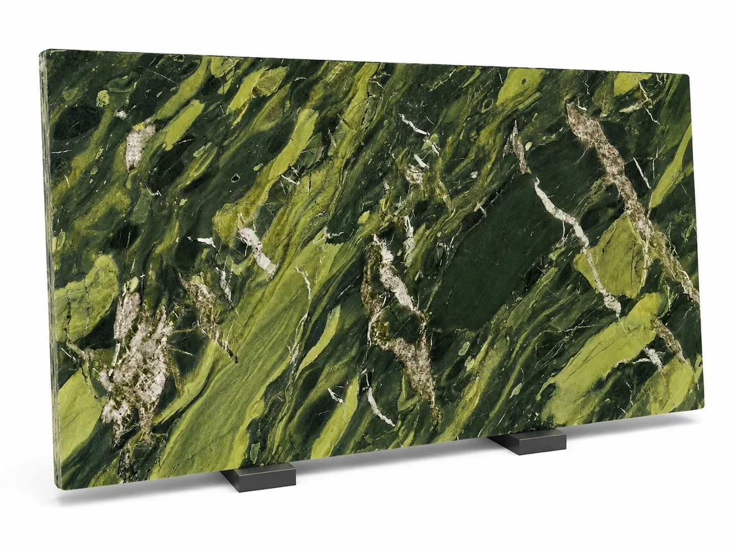 Avocado Green Marble Slabs for Countertops hotel wall cladding thumbnail 3
