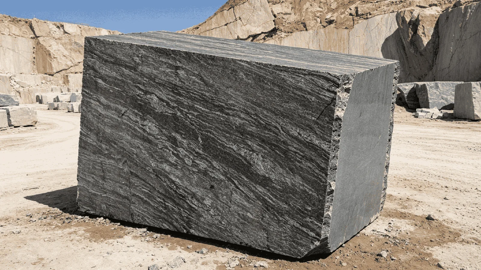 Alaska Blue Granite Blocks For Dining Tops thumbnail 3