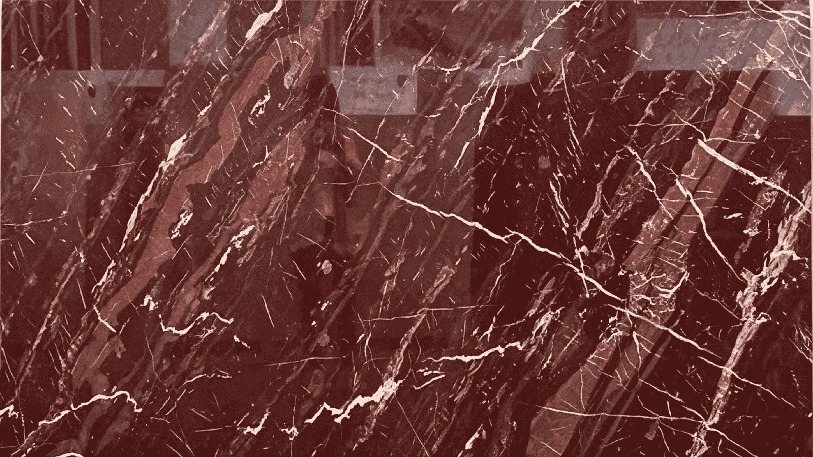 Red Rosso Collemandina Marble Tiles for Floor Wall Countertop thumbnail 2