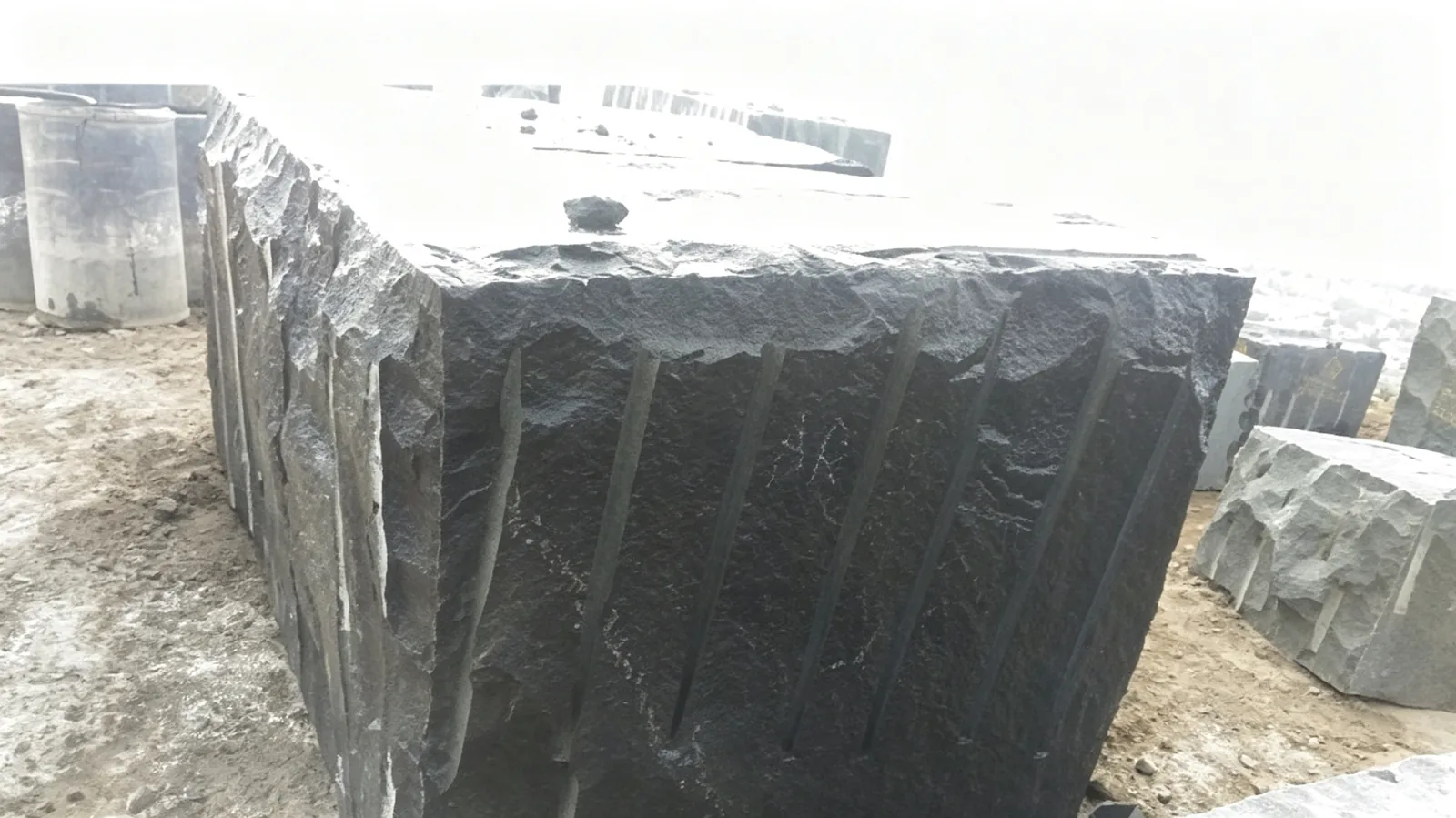 Ykd Jet Black Granite Blocks For Dining Tops thumbnail 2