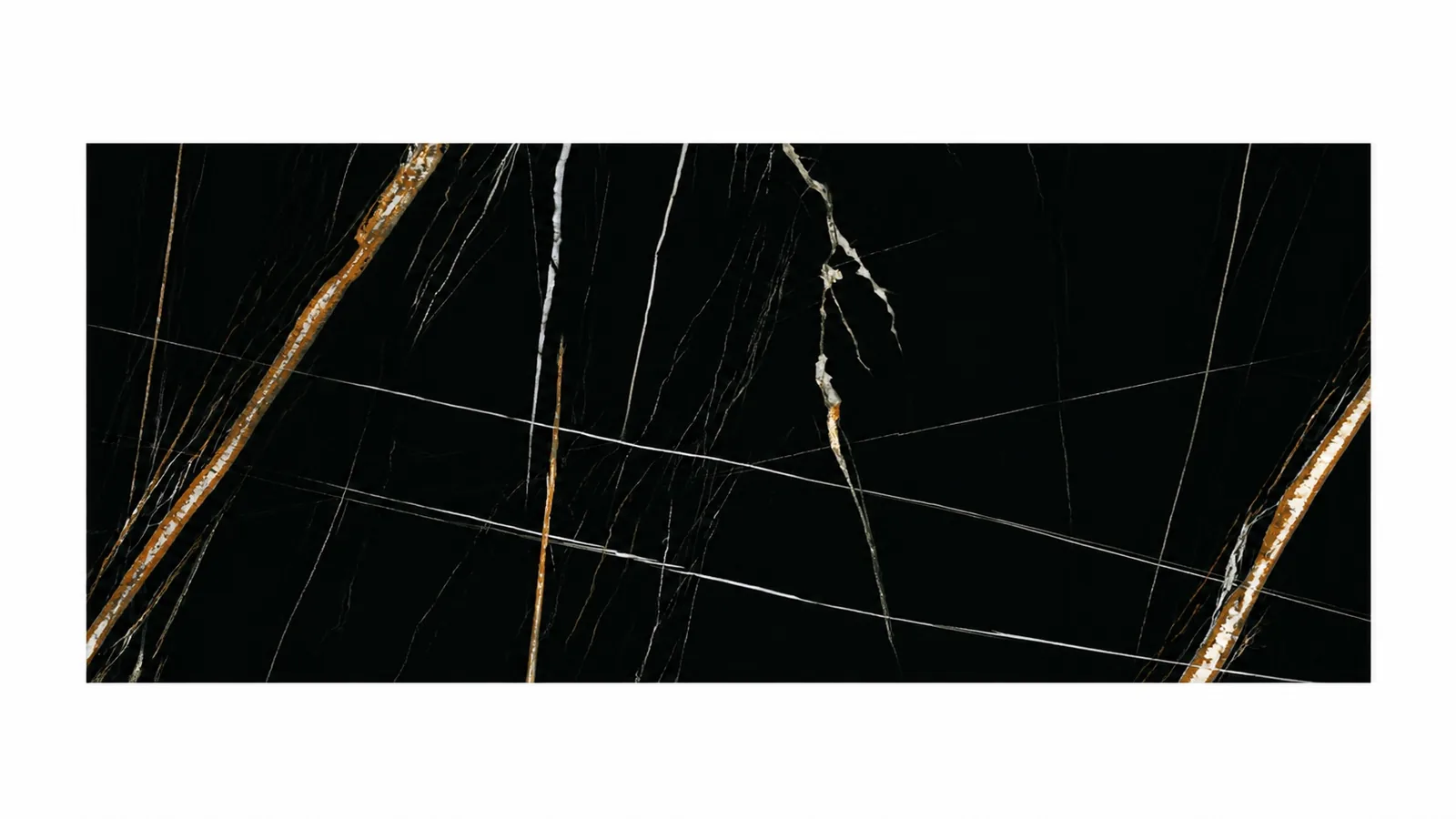 Black Gold Stone Sintered Stone Slab for Bar Countertops thumbnail 2