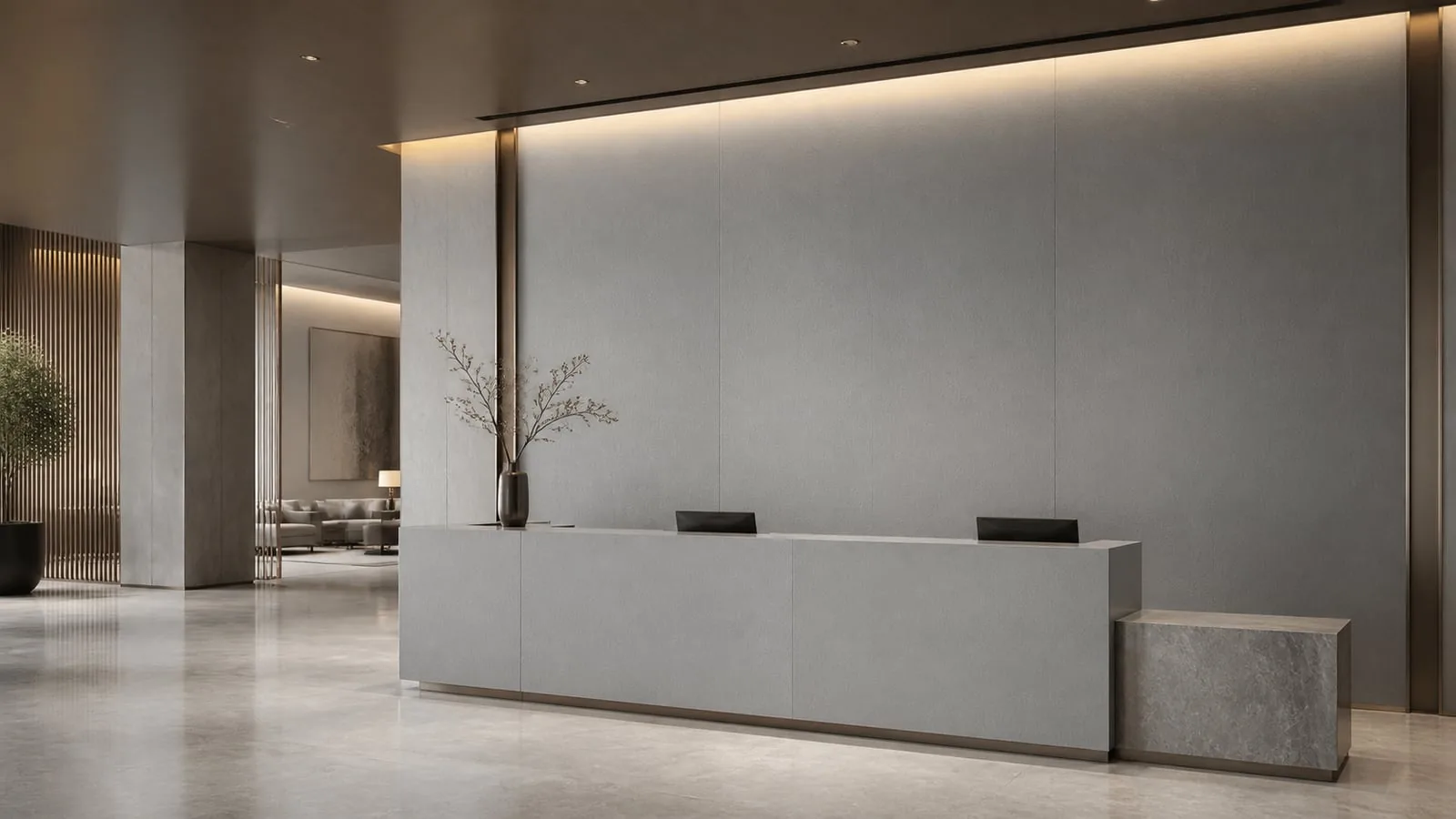 Grey Yunbei Sintered Stone Slab for Feature Walls thumbnail 5