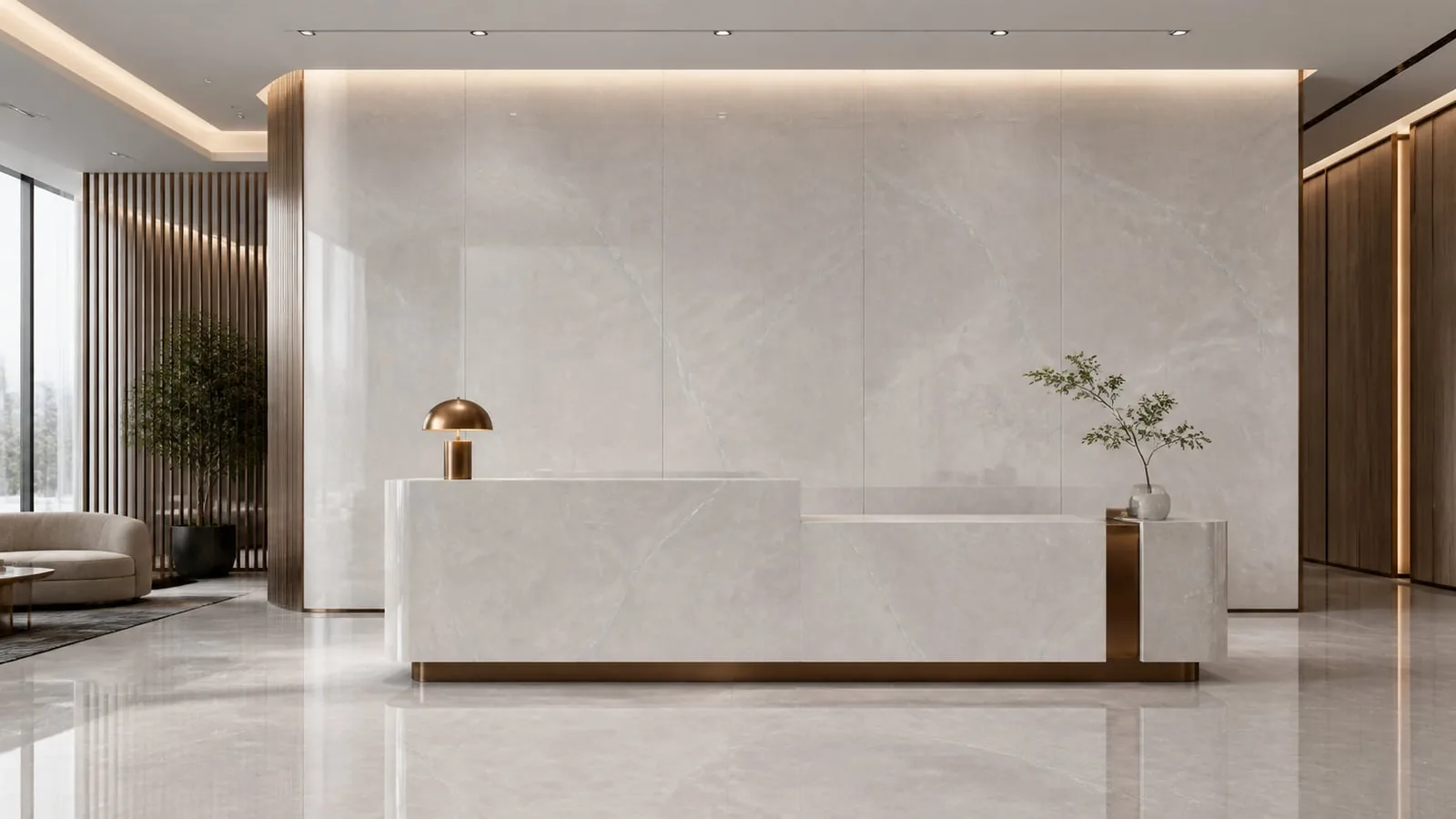 Grey Rum Sintered Stone Slab for Feature Walls thumbnail 5