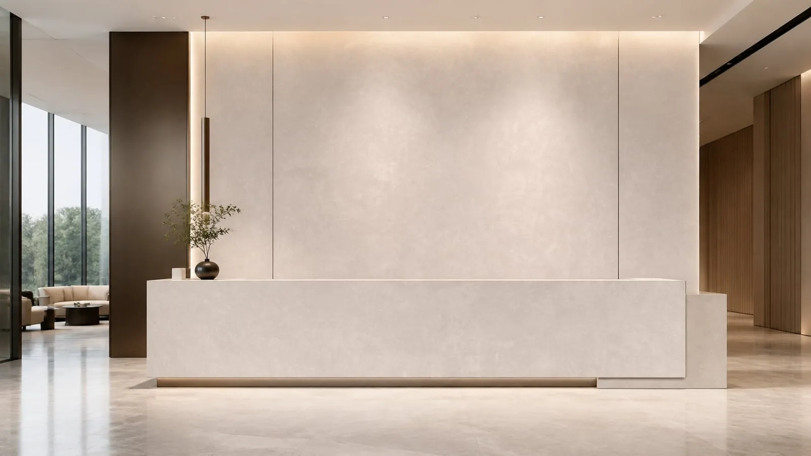 Greige Shimmer Sintered Stone Slab for Feature Walls thumbnail 5