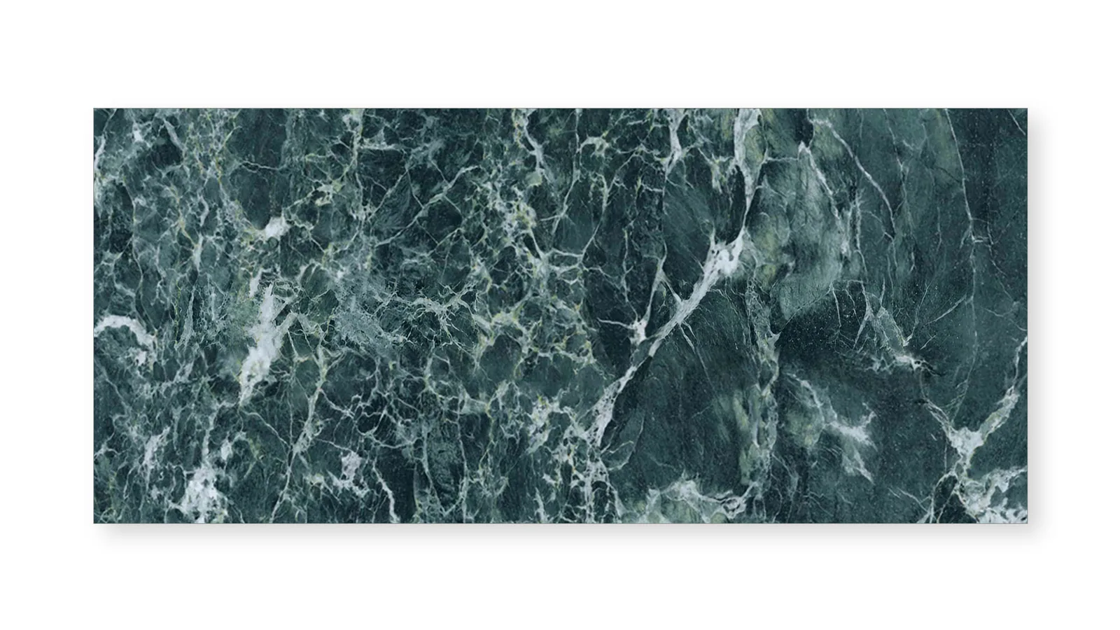 Deep Emerald Green Prada Marble Sintered Stone Slab for Feature Wall thumbnail 2