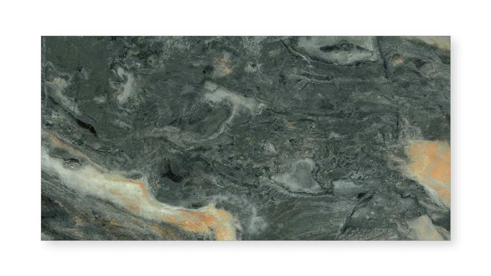Smoky Green Begonia Marble Sintered Stone Slab for Interior Feature Wall thumbnail 2