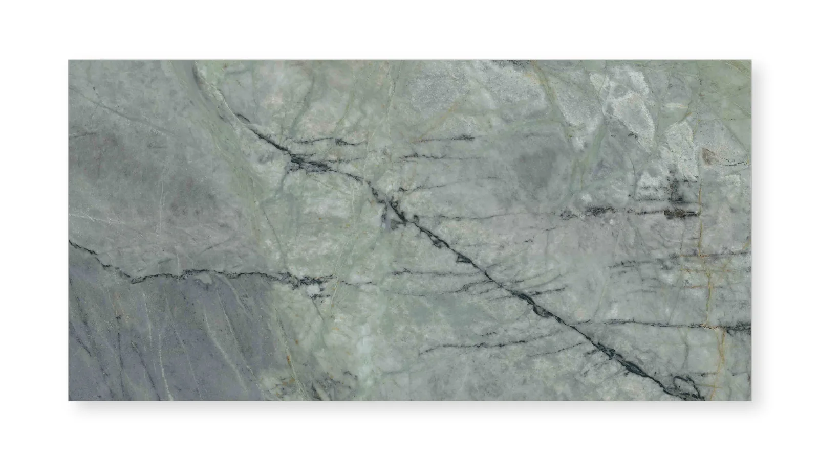 Pale Celadon Green Wonderland Marble Sintered Stone Slab for Spa Bathroom thumbnail 2