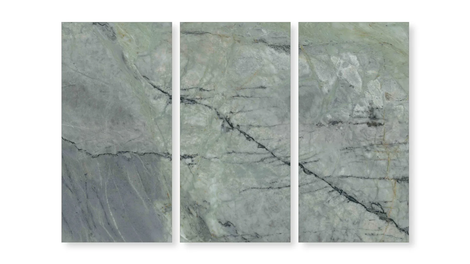 Pale Celadon Green Wonderland Marble Sintered Stone Slab for Spa Bathroom thumbnail 3