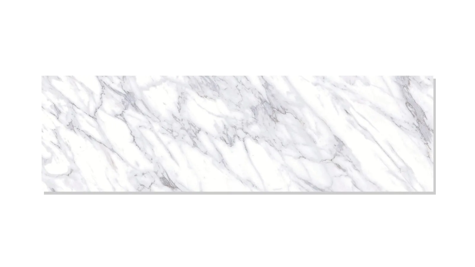 White Carrara White Sintered Stone Slab Kitchen Countertops thumbnail 2