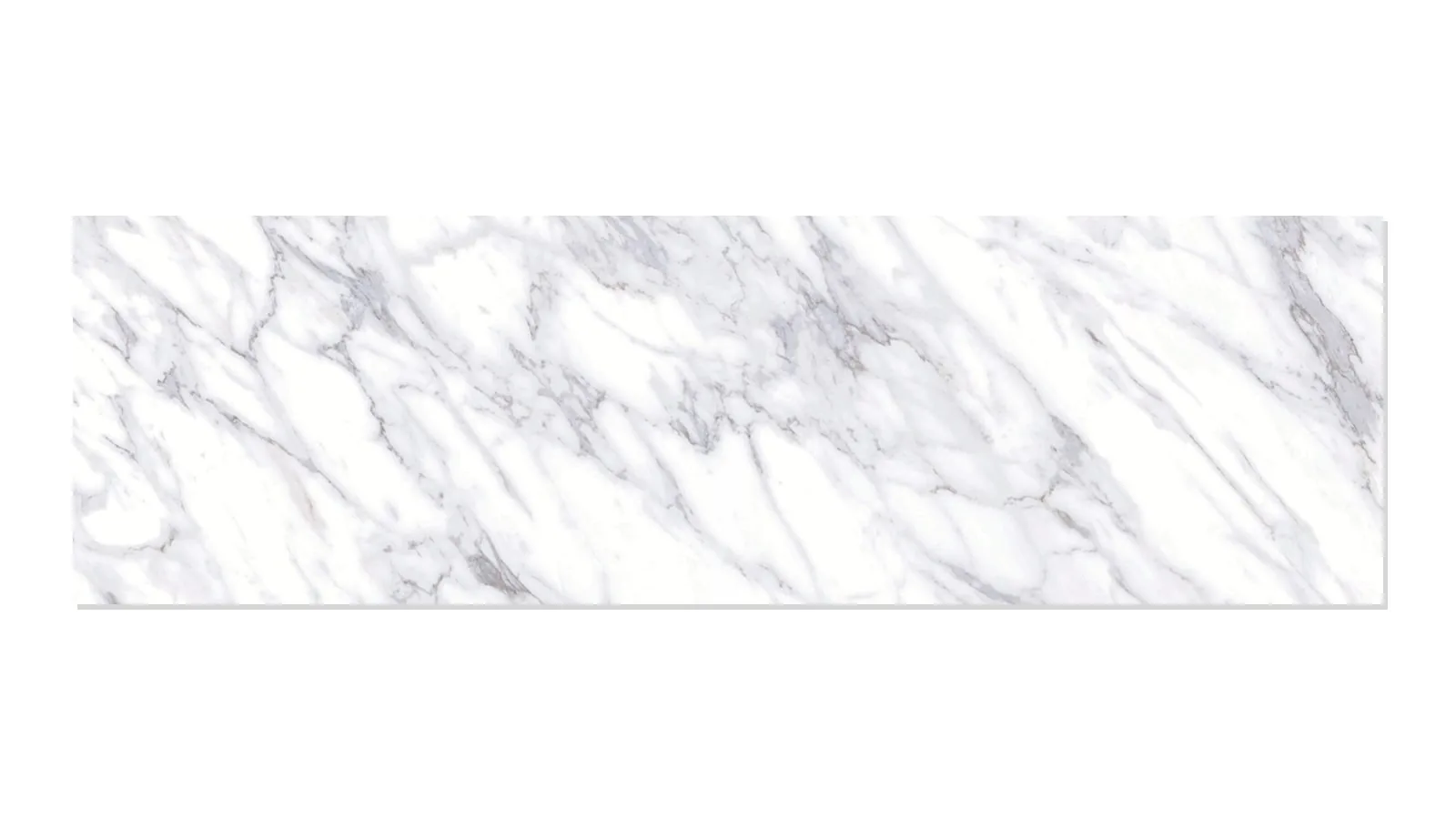 White Carrara White Sintered Stone Slab Kitchen Countertops thumbnail 3
