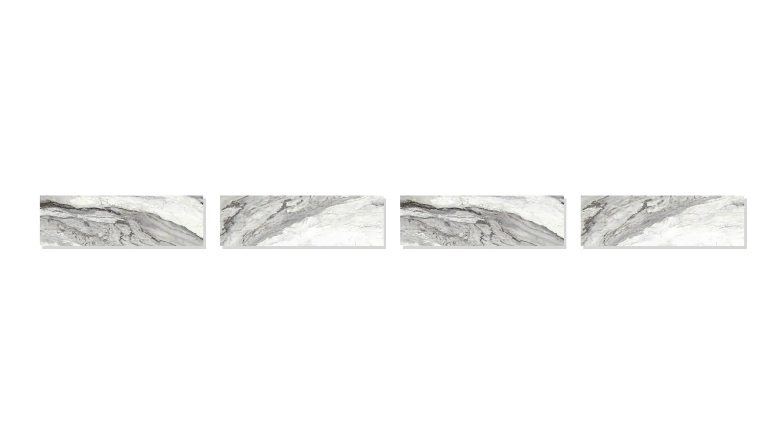 White Fish Belly Floral White Sintered Stone Slab Feature Wall Cladding thumbnail 3