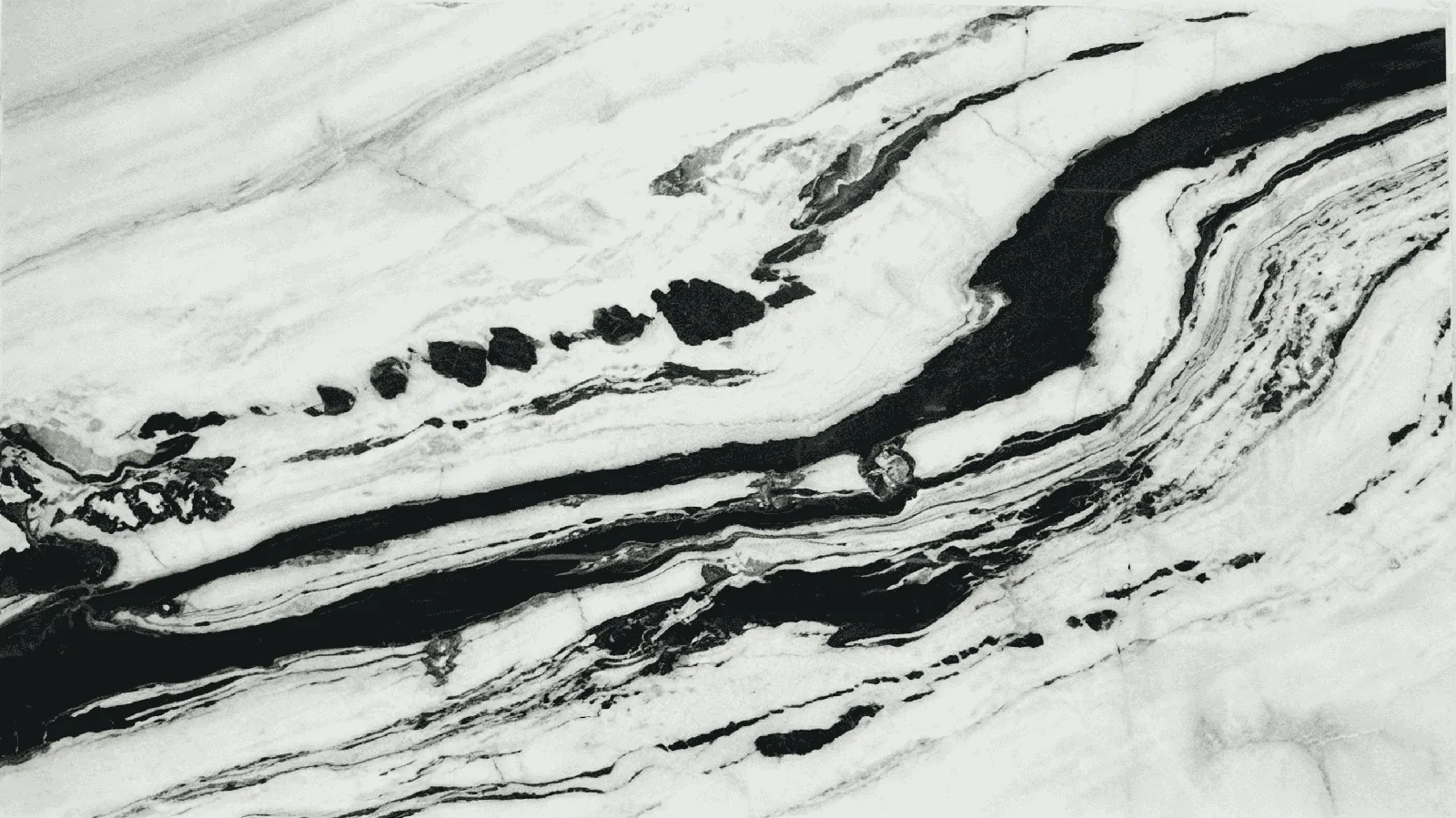 White Panda White Marble Big Tiles for Floor Wall Countertop thumbnail 3
