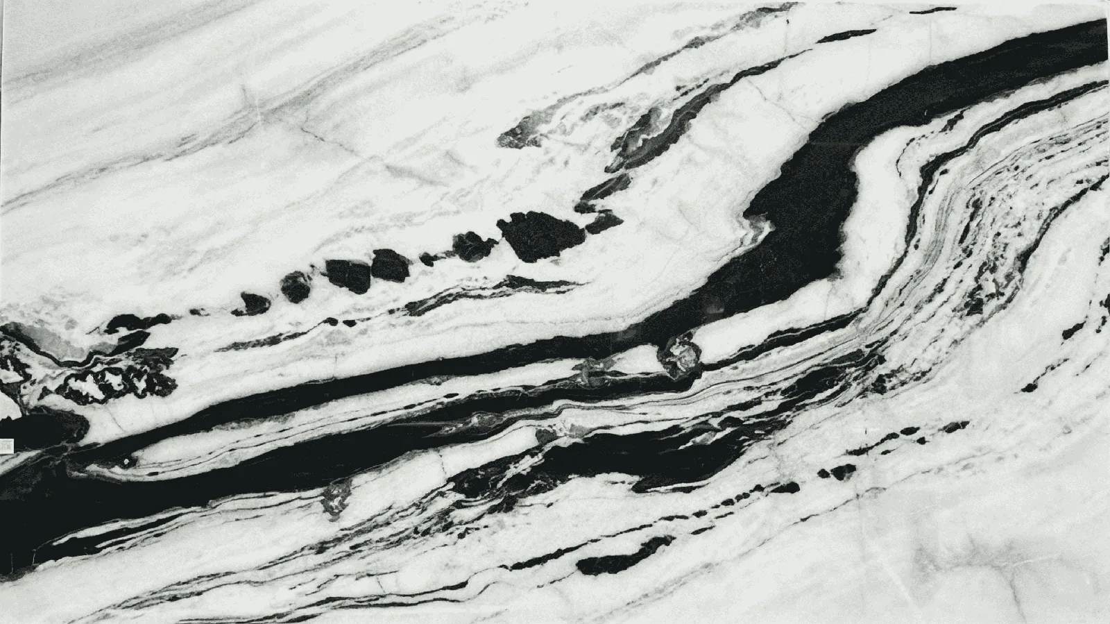 White Panda White Marble Big Tiles for Floor Wall Countertop thumbnail 4