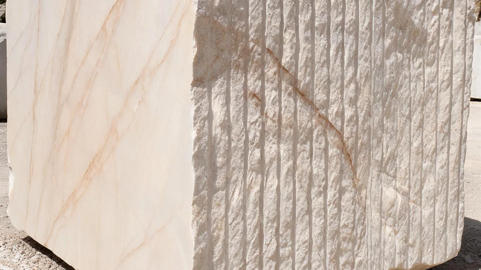 Crema Marfil Marble Blocks, Beige Marble for Quarry Projects thumbnail 2