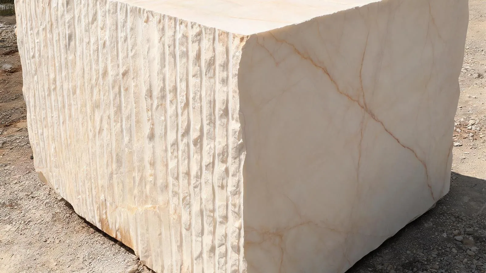 Crema Marfil Marble Blocks, Beige Marble for Quarry Projects thumbnail 3