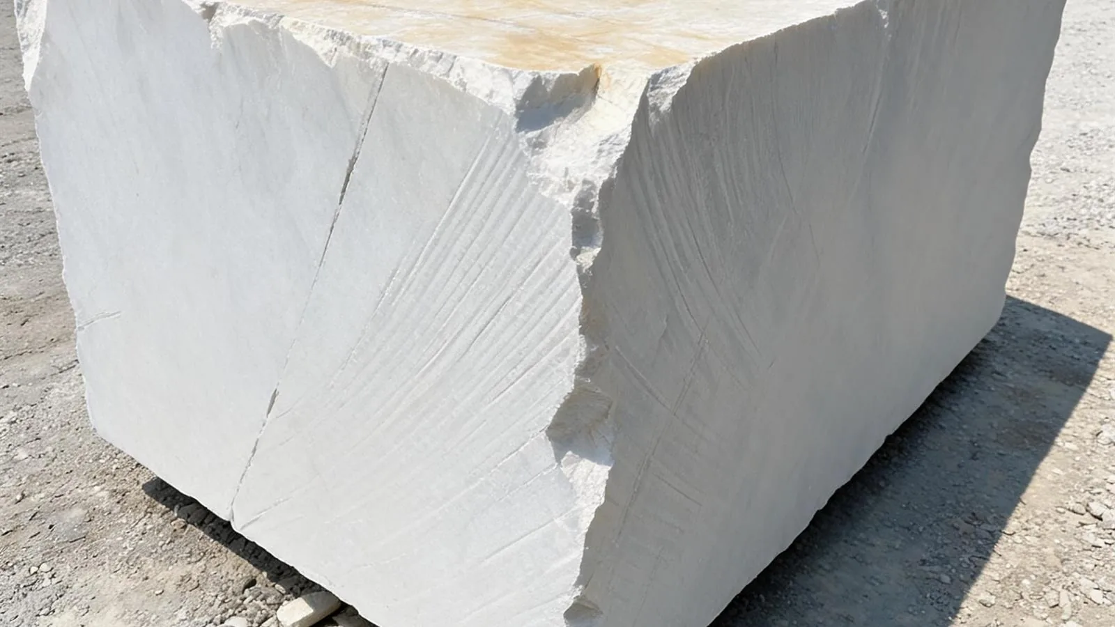 Pure White Marble Blocks for Quarry Projects thumbnail 2