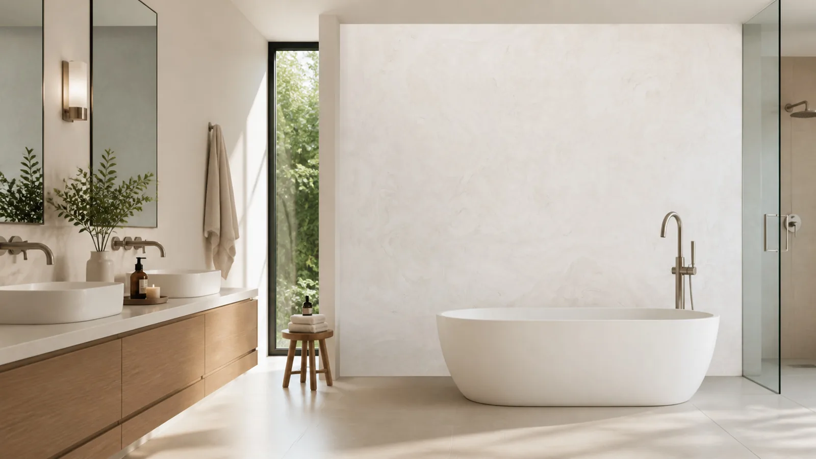 White Warm White Wispy Brush Vein Recycled Marble Sintered Stone Slabs for Bathroom Walls thumbnail 3