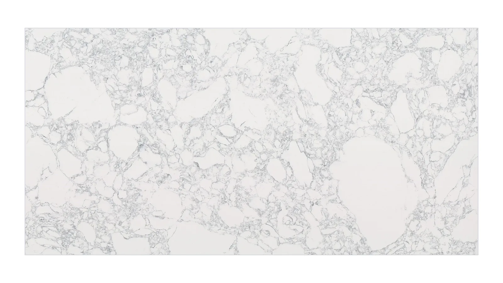 White Crystal White Gray Breccia Pattern Recycled Marble Sintered Stone Slabs for Statement   Walls thumbnail 2