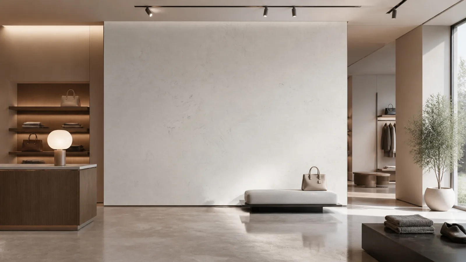 White Arctic White Subtle Linear Vein Recycled Marble Sintered Stone Slabs for Retail Display Walls thumbnail 4
