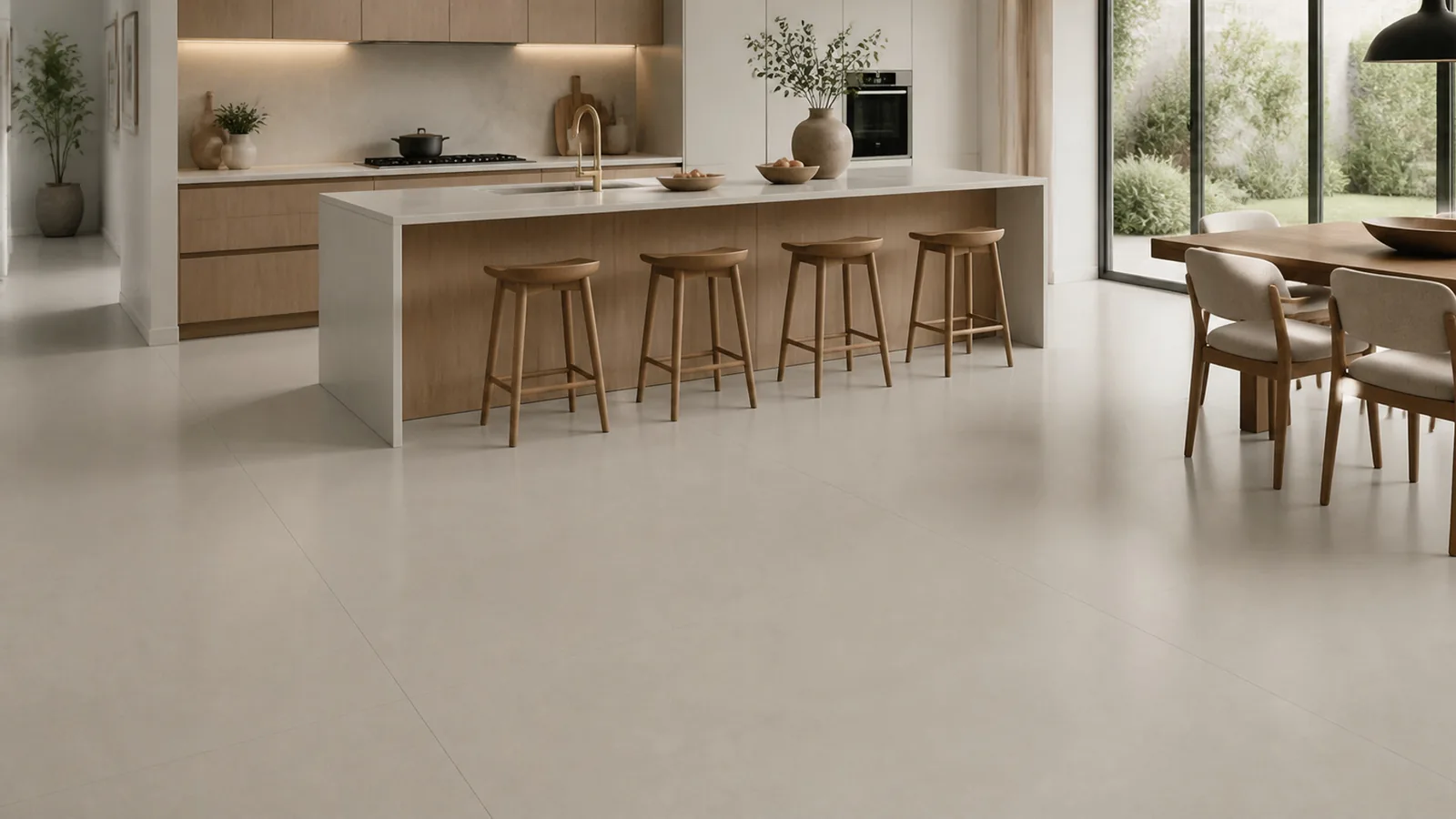 Grey Stone Gray Subtle Grain Pattern Recycled Marble Sintered Stone Slabs for Modern Kitchen Floors thumbnail 3
