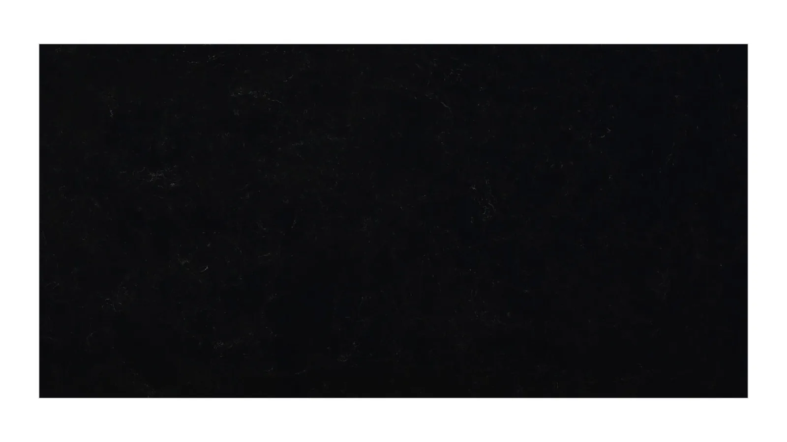 Black Jet Black Subtle Smoke Vein Recycled Marble Sintered Stone Slabs for Boutique Countertops thumbnail 2
