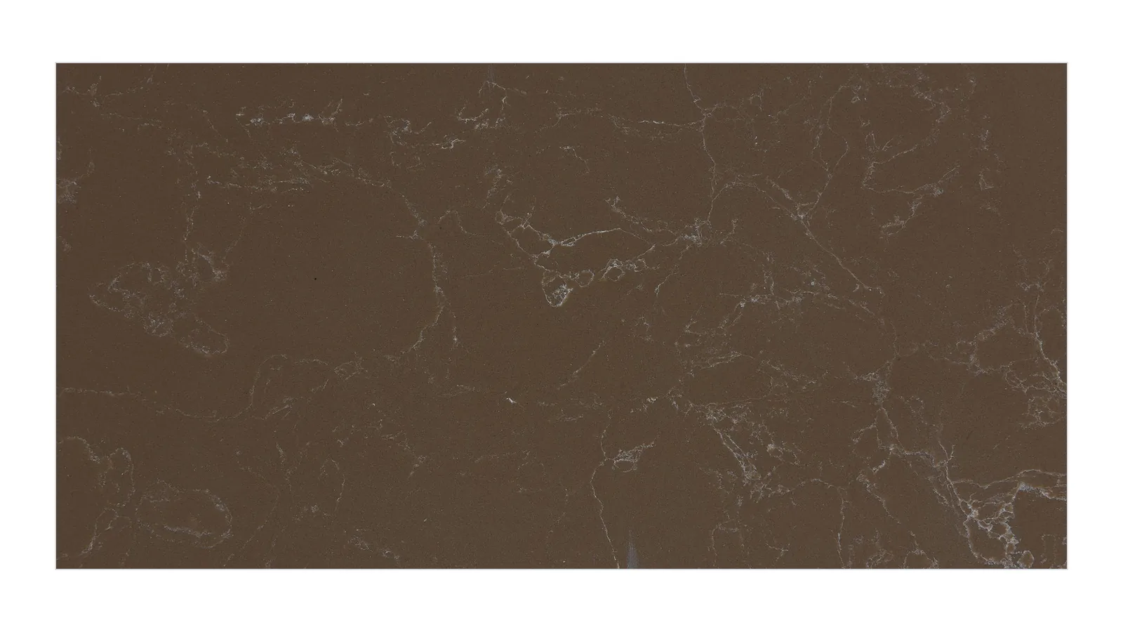 Brown Chocolate Brown Silver Web Vein Recycled Marble Sintered Stone Slabs for Hotel Bar Walls thumbnail 2