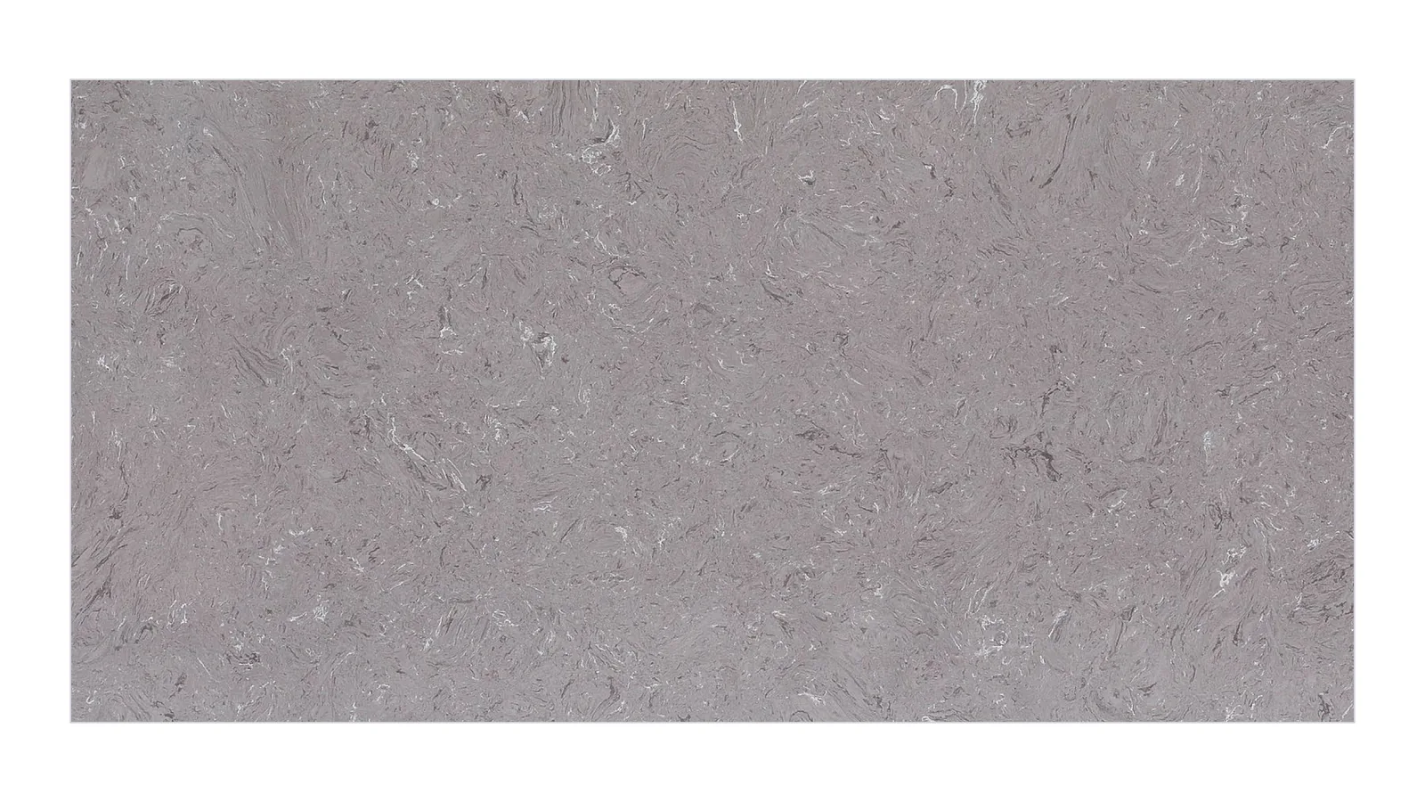 Lilac Lavender Gray Feathered Grain Pattern Recycled Marble Sintered Stone Slabs for Boutique Floors thumbnail 2