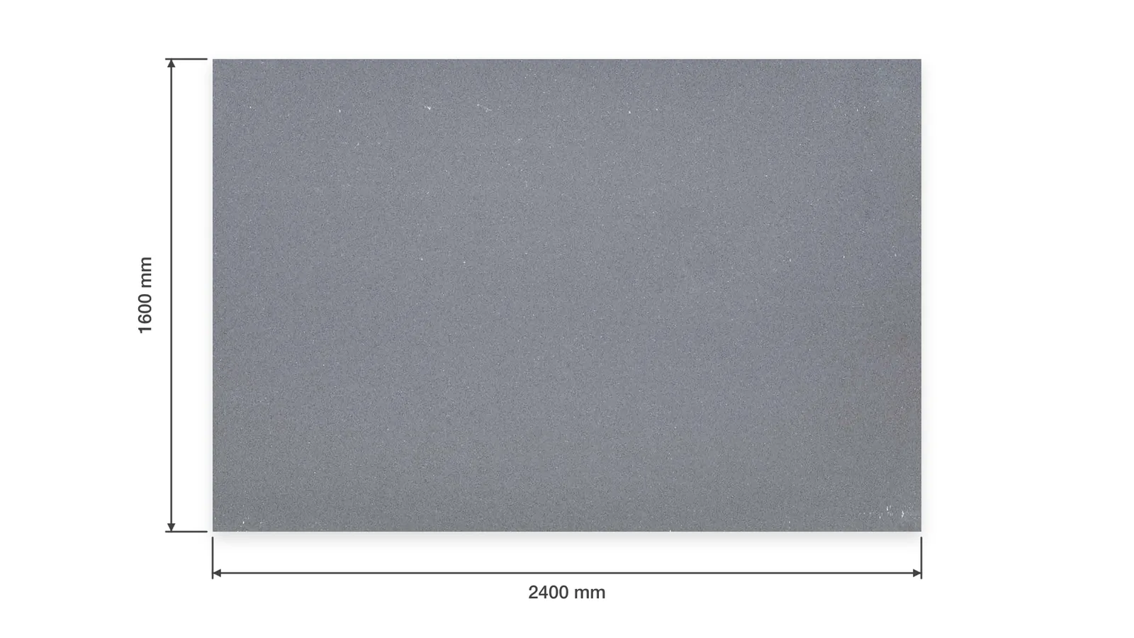 Grey Slate Gray Subtle Micro-Speckled Sintered Stone Slab for Exterior Walls thumbnail 2