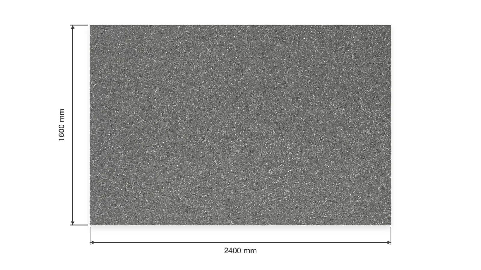 Black Charcoal Subtle Fine-Grain Sintered Stone Slab for Business Spaces thumbnail 2